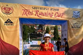 La corredora vietnamita Nguyen Thi Ngoc Anh. (Foto: Vnexpress)