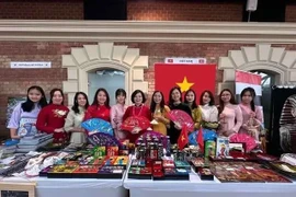 La Embajada de Vietnam en Hungría participó en la 13 Feria Diplomática de Caridad. (Fuente: VNA)