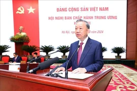 El secretario general del Partido Comunista y presidente de Vietnam, To Lam. (Fuente:VNA)