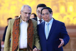 El primer ministro de Vietnam, Pham Minh Chinh, recibió al presidente de Timor Leste, José Ramos-Horta. (Fuente:VNA)