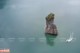 [Foto] Lago de Na Hang en Tuyen Quang