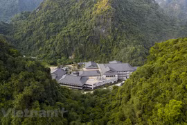 [Foto] Descubra complejo de manantial mineral de estilo japonés en Quang Ninh