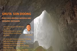 [Info] Gruta Son Doong entre cinco destinos turísticos más deseables del mundo