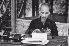 [Foto] Presidente Ho Chi Minh en guerra de resistencia a tropas francesas