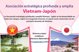 [Info] Asociación estratégica profunda y amplia Vietnam-Japón