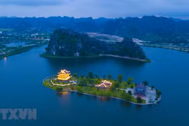 [Foto] Antigua capital imperial Ninh Binh de noche