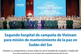 [Info] Segundo hospital de campaña de Vietnam para misión de mantenimiento de la paz en Sudán del Sur