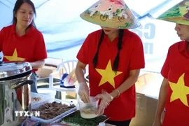 El Día de la Pho vietnamita se celebra en Sudáfrica en el famoso mercado de alimentos Hazel Food Market en Pretoria (Fuente: VNA)