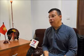 El investigador y profesor titular del Centro de Investigaciones de Política Internacional de Cuba, Dr. Ruvislei González Saez. (Fuente: VNA)
