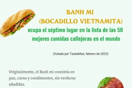 Banh mi ocupa el séptimo lugar de las 50 mejores comidas callejeras del mundo