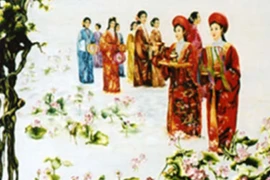 Honran a bordadoras artesanales en el Festival de Flores 2019 de Vietnam