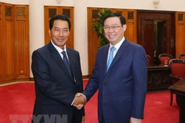 Recibe viceprimer ministro vietnamita al vicepresidente de la Asamblea Nacional de Laos