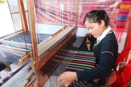 Promocionan productos de seda y brocado de Vietnam 