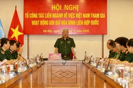 Ampliará Vietnam su participación en fuerzas del mantenimiento de paz de la ONU