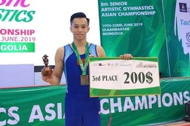 Ganan gimnastas vietnamitas dos medallas de bronce en torneo asiático