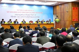 Inauguran VII seminario teórico entre partidos de Vietnam y Laos 