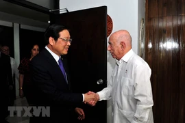 Realiza delegación partidista de Vietnam visita a Cuba 
