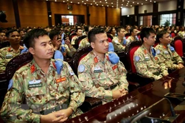 Parte segundo hospital de campaña de Vietnam para misión de mantenimiento de la paz en Sudán del Sur