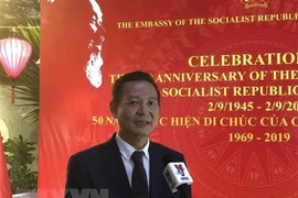 Honran vietnamitas en Egipto al Presidente Ho Chi Minh por sus grandes aportes al país