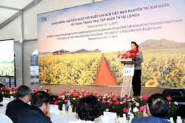 Presidenta de Asamblea Nacional de Vietnam continúa agenda de trabajo en Rusia