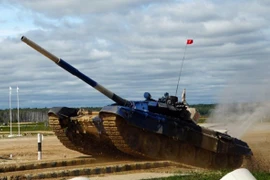 Ocupa Vietnam el segundo lugar en biatlón de tanques durante Juegos Militares Internacionales