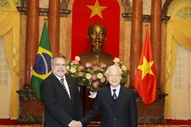 Recibe presidente de Vietnam a nuevos embajadores