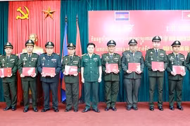 Cierra curso de capacitación de estrategia militar para ejército camboyano