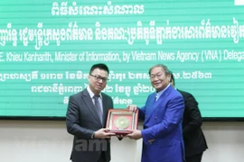 Resaltan eficiente cooperación entre agencias noticiosas de Vietnam y Camboya 