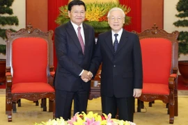 Fortalecerá visita a Laos de máximo dirigente de Vietnam relaciones bilaterales