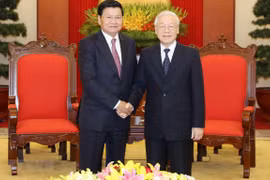 Fortalecerá visita a Laos de máximo dirigente de Vietnam relaciones bilaterales
