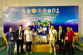 Obtiene Vietnam dos medallas de oro en Campeonato Juvenil Asiático de Kurash
