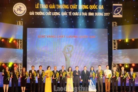 Otorgarán en Vietnam a 75 empresas el Premio Nacional de Calidad 