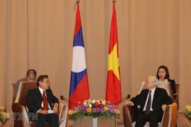 Concluye máximo dirigente vietnamita visita oficial a Laos 