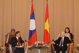 Concluye máximo dirigente vietnamita visita oficial a Laos 