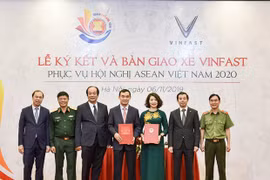 Patrocina fabricante vietnamita VinFast vehículos para las conferencias del Año de ASEAN 2020 
