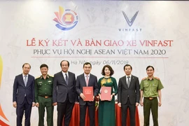 Patrocina fabricante vietnamita VinFast vehículos para las conferencias del Año de ASEAN 2020 
