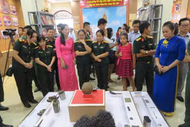 Efectúan en ciudad vietnamita de Can Tho exposición sobre la guerra nacional en frontera suroeste 