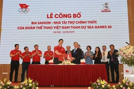 Sabeco es patrocinador oficial de delegación vietnamita en SEA Games 30