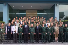Emprende Vietnam curso de entrenamiento de infantería pesada para misiones de paz de la ONU