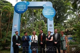 Inauguran en Hanoi estación de monitoreo de la calidad del aire con asistencia francesa 