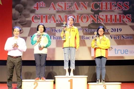 Cosecha Vietnam lluvia de medallas en Campeonato de Ajedrez del Sudeste Asiático