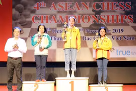Cosecha Vietnam lluvia de medallas en Campeonato de Ajedrez del Sudeste Asiático