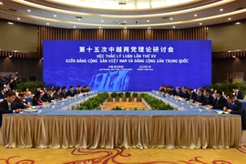 Efectúan XV seminario teórico Partidos Comunistas de Vietnam y China 