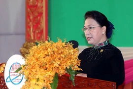  Reafirma presidenta del Parlamento de Vietnam respaldo a tema del Foro Asia-Pacífico