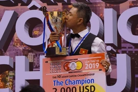 Gana jugador vietnamita Campeonato Asiático de Billar Carambola de una banda