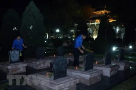 Conmemoran jóvenes vietnamitas victoria de la batalla de Dien Bien Phu