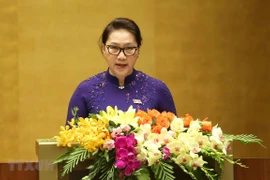 Propone máxima legisladora vietnamita impulsar reestructuración de la economía nacional