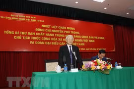 Exhorta presidente de Vietnam a que connacionales en Laos sean puente de conexión para fortalecer nexos bilaterales