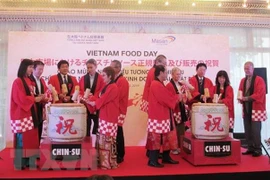 Se venden salsa picante vietnamita en Japón