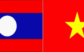 Firman provincias vietnamita y laosiana memorando de cooperación sindical 